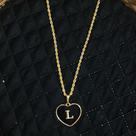 Colar personalizado letra L Colar personalizado letra L