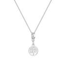 Colar Pingente Arvore Da Vida Banhado a Prata 925 Colar Pingente Arvore Da Vida Banhado a Prata 925