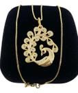 Colar Pingente Banhado a Ouro Idêntica A Ouro Colar Pingente Banhado a Ouro Idêntica A Ouro