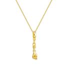 Colar Pingente Figa Banhado a Ouro 18k
