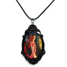 Colar Pingente Linda Arte Bela Lugosi Dracula Resinada Colar Pingente Linda Arte Bela Lugosi Dracula Resinada