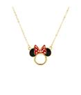 Colar Pingente Minnie 2.5x2.5cm Disney