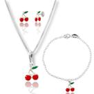 Colar Pingente Pulseira Brinco Infantil Prata Original 925