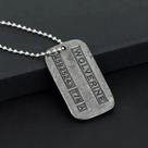Colar Pingente Wolverine X-Men Placa Militar Aço Envelhecido Logan Marvel Comics Acessório de Homem