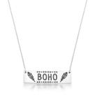 Colar placa boho Colar placa boho