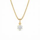 Colar Ponto de luz 0.4 cm Banhado a Ouro 18k