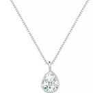 Colar Ponto de Luz Gota em Prata 925