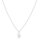 Colar Ponto de Luz Gota Prata 925