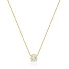Colar Ponto de Luz Via - Banho Ouro 18K