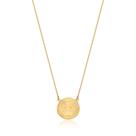 Colar Prata 925 São Bento 60cm Fosco Banhado a Ouro 18k