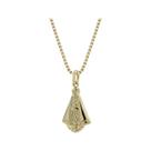 Colar Prata c/ Ouro 18K Veneziana NSra. Aparecida