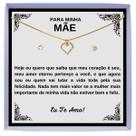 Colar Prata Legítima 925 Presente Dia Das Mães Pingente Estrela Dedicatória