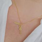 Colar Profissão Estilista Banho Ouro 18K