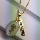Colar Profissão Medicina Banhado em Ouro 18k - Dourado