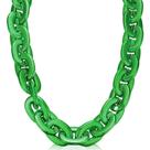 Colar Remuuly Halloween, corrente de plástico, 80 cm, verde