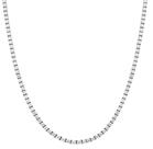 Colar riviera moissanite 2.5mm 8.52ct joiade prata luxo möverich