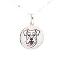 Colar Schnauzer Coleção Estimação em Prata 925 Branco