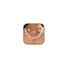 Colar Seashell para mulheres Your Always Charm 2 peças