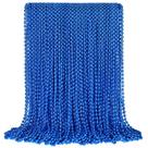 Colar SHAOQINLIN Blue Bead 100 unidades para festa de Mardi Gras Colar SHAOQINLIN Blue Bead 100 unidades para festa de Mardi Gras