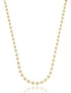 Colar Simone Corrente De Chapinhas Redondas banhado em ouro 18k
