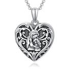 Colar SOULMEET Mother Family Locket em prata esterlina Colar SOULMEET Mother Family Locket em prata esterlina