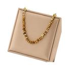 Colar Triângulo Dourado Para Mulheres Em Aço Inoxidável 316L, Joia Geométrica Simples, Presente Para