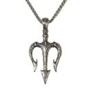 Colar Tridente de Poseidon - Aço Inoxidável