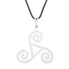 Colar Triskle Nó Celta 22mm Triskelion - Sunshine Cristais