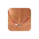 Colar Ursteel Initial P Choker banhado a prata 38cm Colar Ursteel Initial P Choker banhado a prata 38cm