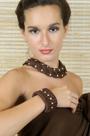 COLAR VAZY STRASS Cl 3447 A NQ MARROM VYX Ipanema