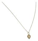 Colar Veneziana Com Pingente Coração Ouro 18k 40 Cm Presente Colar Veneziana Com Pingente Coração Ouro 18k 40 Cm Presente