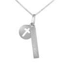 Colar Versículo Personalizado Coleção Religiosos Prata 925