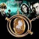 Colar Vira-Tempo Hermione Harry Potter Saga Completa Prisioneiro de Azkaban Acessório Cosplay Geek