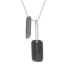 Colar Wolverine Logan Dog Tag X Men Origens Marvel Colar Wolverine Logan Dog Tag X Men Origens Marvel
