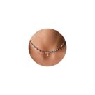 Colar Yoosteel Beaded Initial E para meninas de 6 anos ou mais com caixa Colar Yoosteel Beaded Initial E para meninas de 6 anos ou mais com caixa