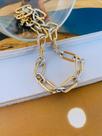 Colares Banhados Mix de Banhos tendência Atual elos dourado e prata Colares Banhados Mix de Banhos tendência Atual elos dourado e prata