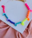 Colares Chocker búzios e miçangas coloridas tendência verão