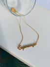 Colares chocker palavra escrita Agradeço Esperança Gratidão folheado a Ouro Colares chocker palavra escrita Agradeço Esperança Gratidão folheado a Ouro