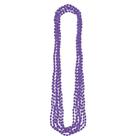 Colares de miçangas Amscan Purple Metallic 30 cm, pacote com 8