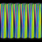 Colares Glow Deekin 400 unidades de 55 cm com conectores Party Neon