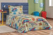 Colcha Bouti Solteiro Infantil Dupla Face 2 Pçs Varias Cores