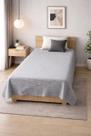 Colcha Cama De Solteiro Padrão Piquet Cobre Leito 1,40X2,20M