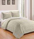 Colcha Casal Bouti Patchwork Microfibra Rozac Bege Colcha Casal Bouti Patchwork Microfibra Rozac Bege