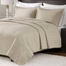 Colcha Casal Corttex Lyon Toque de Linho 03 Peças