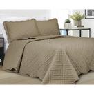 Colcha Casal Ilusion Geo 220x240 Cor BEGE Camesa