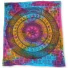 Colcha Casal Indiana Algodão Estampa Tie Dye Colcha Casal Indiana Algodão Estampa Tie Dye