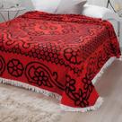 Colcha Chenille Casal Bruna Canelada Jolitex 2,20 X 2,40 Com Franja