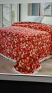 Colcha Chenille Jolitex Casal Queen Bruna Aristocrata Com Franja Modelo Clássico Super Macio 2,20 x 2,40m