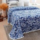 Colcha Chenille Jolitex Casal Valentina Azul
