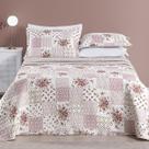 Colcha Cobre Leito Bouti Queen Kit 03 Peças Estampado Dupla Face